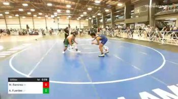 220 lbs Consolation - Makaveli Ramirez, OK vs Angel Fuentes, UT