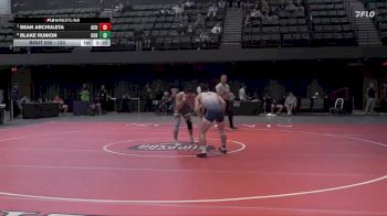 133 lbs 1st Place Match - Sean Archuleta, Arizona Christian University vs Blake Runion, Corban University