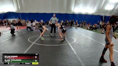 84 lbs Round 3 (6 Team) - Ryder Beight, Killer Elite vs Mario Demarco, Lake WC