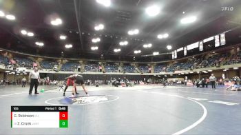 165 lbs Cons. Round 1 - Zachary Cronk, Joliet West vs Corey Robinson, East St. Louis Sr