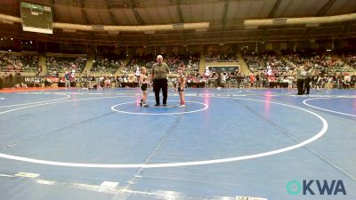 66 lbs Round Of 16 - Jazz Hoffman, R.A.W. vs Carver Kirby, Jay Wrestling Club