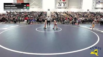 Round 5 - Dillon Mason, BH-BL Youth Wrestling vs Mason Cardona, Washingtonville Wizards Wrestling