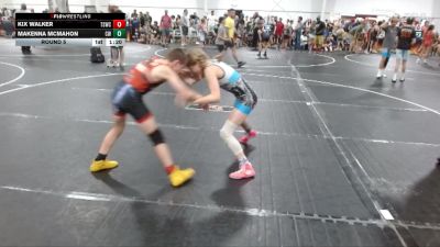 80/85 Round 5 - Makenna McMahon, Compound Wrestling vs Kix Walker, The Storm Wrestling Center