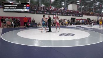 65 kg Champ. Rd Of 16 - Brogan Fielding, Ohio RTC/ TMWC vs Drew Gorman, SERTC- TMWC