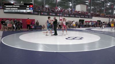 65 kg Champ. Rd Of 16 - Brogan Fielding, Ohio RTC/ TMWC vs Drew Gorman, SERTC- TMWC