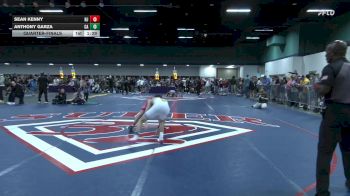 113 lbs Quarterfinal - Sean Kenny, NJ vs Anthony Garza, CA