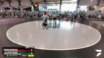 136 lbs Quarterfinal - Jennifer McNeil, Randall Youth Wrestling Club vs Idariz Gervacio, 806 Takedown Wrestling