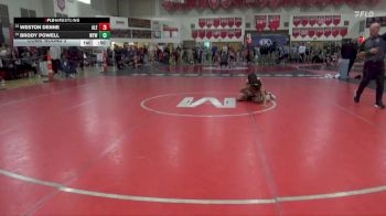 85 lbs Cons. Round 3 - Weston Denne, Alexandria vs Brody Powell, Wayzata Youth Wrestling