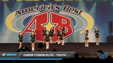 Cheer Fusion Elite - Youth Surge [2022 L1.1 Youth - PREP Day 1] 2022 America's Best Indy Challenge