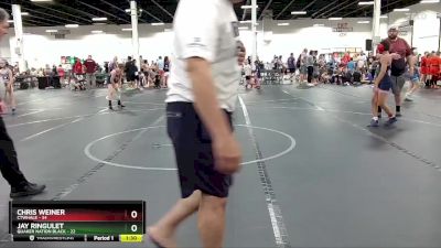 92 lbs Round 3 (4 Team) - Chris Weiner, CTWHALE vs Jay Ringulet, Quaker Nation Black