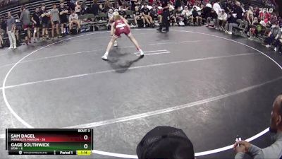 90 lbs Quarterfinals (8 Team) - Sam Dagel, Minnesota Maroon vs Gage Southwick, Utah