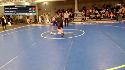 166-169 lbs Round 1 - Juan Garcia, Gibbon vs Callum Baker, Hastings