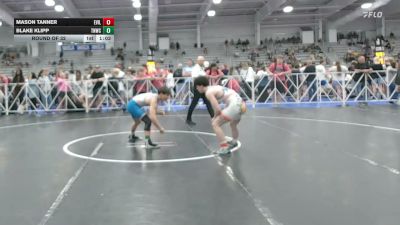 120 lbs Round Of 32 - Mason Tanner, Evil Empire - HSB vs Blake Klipp, TNWC Silver Fox - HSB