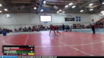 174 lbs Cons. Semi - Brandt Bombard, Augsburg vs Tyler Haydon, Wisconsin-Whitewater