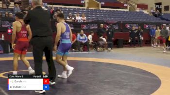 60 lbs Cons. Round 2 - Jonathan Gurule, NMU-National Training Center vs Camden Russell, MWC Wrestling Academy