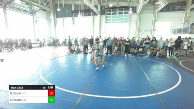 98 lbs Semifinal - Sebastian Kiyan, Mtc vs Isaiah Reyes, Scotsmen WC