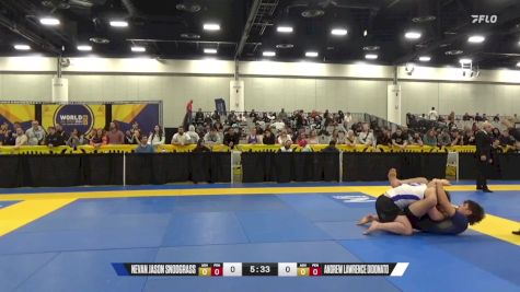 Nevan Jason Snodgrass vs Andrew Lawrence Didonato 2024 World IBJJF Jiu-Jitsu No-Gi Championship