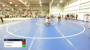 126 lbs Round Of 64 - Matthew Spignardo, SC vs Jayven Williams, KY