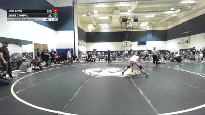 140 lbs Cons. Round 3 - Joel Loza, Canyon Springs High School vs Jesse Campau, Arlington
