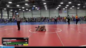 130 lbs Round 2 - Alek Palko, PA Blue vs Santiago Cabrera, No Escape WA