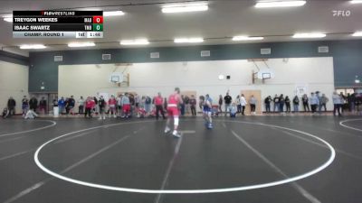 215 lbs Champ. Round 1 - Treygon Weekes, Madison vs Isaac Swartz, Timberline High School