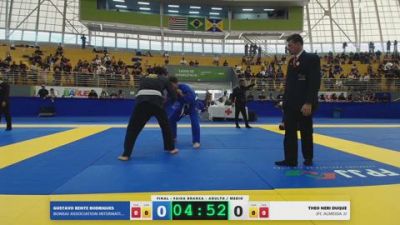 THEO NERI DUQUE vs GUSTAVO RENTE RODRIGUES 2026 FPJJ Campeonato Paulista
