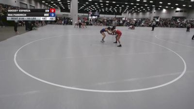105 lbs Cons. Rd Of 32 - Odessy Esparza, Best Trained Wrestling vs Wai Fandrich, Montana