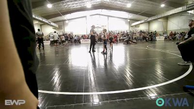 46 lbs Rr Rnd 2 - Mason Lovejoy, Bartlesville Wrestling Club vs Kayne Felix, Keystone Kids Wrestling Club
