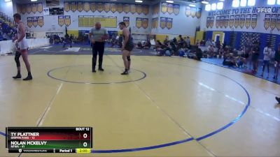 190 lbs Round 3 (8 Team) - Ty Plattner, Griffin Fang vs NOLAN MCKELVY, NFWA