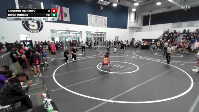 75 lbs Cons. Round 2 - Jorge Moreno, 951 Wrestling Club vs Kingston Mercurio, Petersons Grapplers