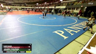 National K-2 68 Round 2 - Wendell Chaltraw, Smithfield Youth Wrestling vs Liam Daub, Poquoson Athletic Association