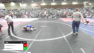 70 lbs Round Of 16 - Johnny Guerrero, Orland WC vs Andrew Rowe, MatTime