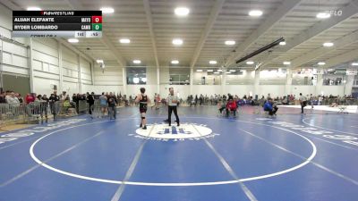 188 lbs Consi Of 4 - Alijah Elefante, Mayo Quanchi WC vs Ryder Lombardo, Camden Hills