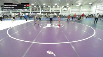 94 lbs Quarterfinal - George Strokoff, Essex Junction vs Ryder Walsh, Wrestlers Way
