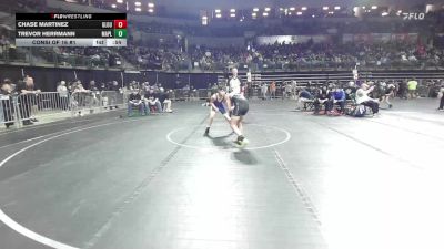 105 lbs Consi Of 16 #1 - Chase Martinez, Gloucester City vs Trevor Herrmann, Maple Shade