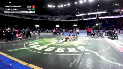 113 lbs Cons. Round 3 - Elijah Governor, Camas vs Juan Olivera, Eisenhower