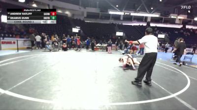 157 lbs Cons. Round 3 - Seamus Dunn, Kennedy Catholic vs Andrew Ratliff, Cashmere