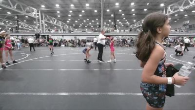 78 lbs Round 1 - MARISSA SMITH, FIWC Sassy Lassies Angels vs Alivia Fowler, Pride WC