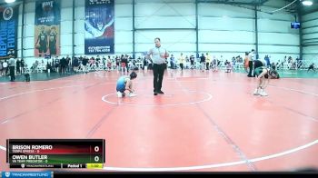 72 lbs Rd# 7- 10:45am Saturday Final Pool - Brison Romero, Terps Xpress vs Owen Butler, VA Team Predator