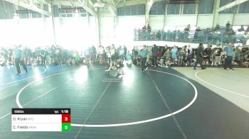 106 lbs Semifinal - Derek Kiyan, Mtc vs Cash Fields, Granite WC