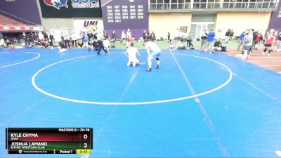 70-78 lbs Semifinal - Kyle Chyma, Iowa vs Joshua Lamano, Empire Wrestling Club