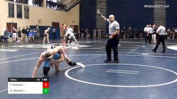 145 lbs Prelims - Thomas Palinkas, Father Judge vs Kaya Sement, Pope John XXIII