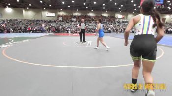 120 lbs Consi Of 8 #2 - Zuri Tavarez, Upper Valley Aces vs Isabella Serrano, Red Star Wrestling Academy