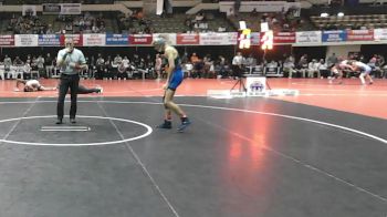 120 lbs Semis & Wb (16 Team) - Cole Perrin, Delaware Military Academy vs Jackson Barr, Stafford