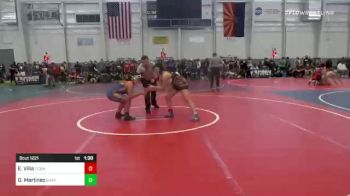 145 lbs Semifinal - Emma Villa, Team FCA vs Destiny Martinez, Grapplers HI