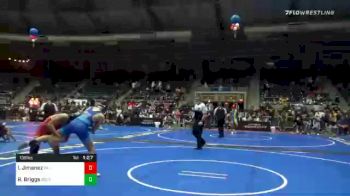 135 lbs Prelims - Isaias Jimenez, Valiant vs Rhett Briggs, South Central Punishers