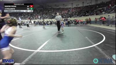 40 lbs 5th Place - Hunter Prose, Jay Wrestling Club vs Jj Stolarzyk, Piedmont