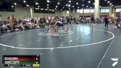 190 lbs Round 2 (6 Team) - Dylan Marks, West Georgia WC vs Robert Martin, Mississippi Mayhem