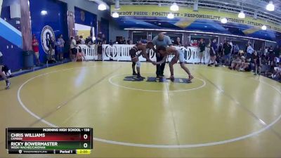 138 lbs Semifinal - Ricky Bowermaster, Weeki Wachee/caveman vs Chris Williams, Camden