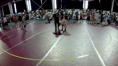 120 lbs Champ. Round 2 - Carson Blum, Michigan Grappler Training Center vs Gabe Marella, Illinois